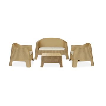 Salon De Jardin  SOTUFAB MONACO 4 Places