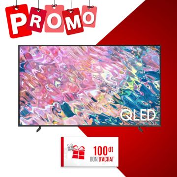 TV SAMSUNG 50'' Smart Q60B QLED UHD 4K  + Bon d'achat 100Dt