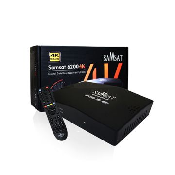  Récepteur SAMSAT HD6200 4k + 24 Mois IPTV + 24 Mois Sharing + 24 Mois Appolo