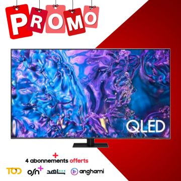 Tv SAMSUNG 65'' Smart Q70D QLED 4K 2024 + 4 Abonnements 