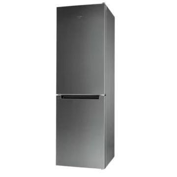 Réfrigérateur Combiné WHIRLPOOL 360 Litres NoFrost - Inox 