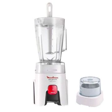 Blender Avec Moulin LM241B25 500W Blanc MOULINEX