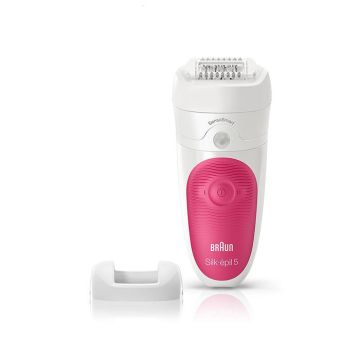 Epilateur SES5/500 Silk Epil 5 Blanc et Rose BRAUN