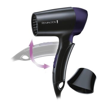 Sèche-Cheveux Pliable D2400 1400W Noir REMINGTON