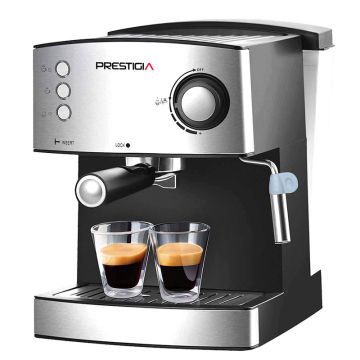 Machine à Café Expresso CM6821 850W Noir-Inox PRESTIGIA