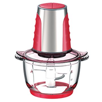 Mini Hachoir Bol En Verre MC02 500W Rouge PRESTIGIA