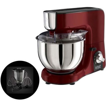 Robot Pétrin 23480-56 1000W Rouge RUSSELL HOBBS 