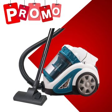 Aspirateur Cyclone Sans Sac HJX-1806 2000W Blanc et Bleu PRESTIGIA