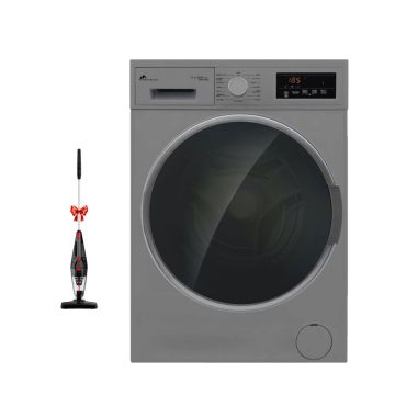 Linge Linge Frontal  WM1112S MONTBLANC 11KG Silver + Aspirateur Gratuit
