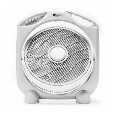  Ventilateur De Table HGE Oxygène 60W - Blanc