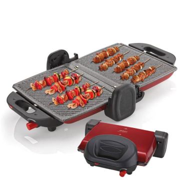 Grille-viande Electrique AR2012 1800W Rouge ARZUM