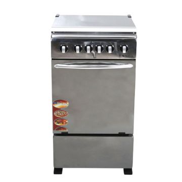 Cuisinière BIOLUX M.5005X 50 cm 4 Feux Inox