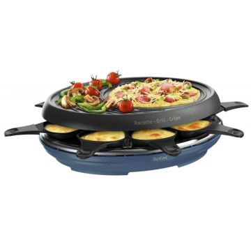 Appareil à Raclette Grill RE310401 1050W Bleu TEFAL