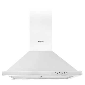 Hotte Pyramidale FOCUS F.605W 60CM - Blanc