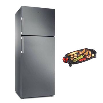 Réfrigérateur WHIRLPOOL W7TI8711NFXEX 442 Litres - Silver + Grille électrique offerte