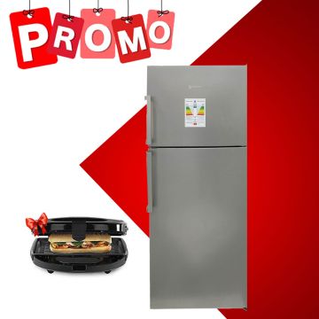 Réfrigérateur STAR ONE 480S 480 Litres Defrost Silver + Appareil Panini Gratuit