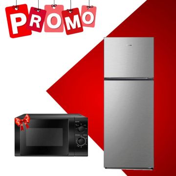 Réfrigérateur HISENSE RD-49WR 375 Litres Inox + Micro Ondes Gratuit