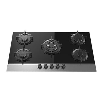 Plaque de Cuisson JOKER 5 Feux 90Cm JPHGBF-149050W -Noir