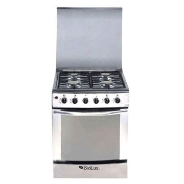 Cuisinière BIOLUX M-6060-XTBR 60cm 4 Feux 60cm - Inox