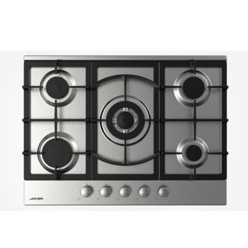 Plaque de Cuisson JOKER 5 Feux 70Cm JP-705F - Inox