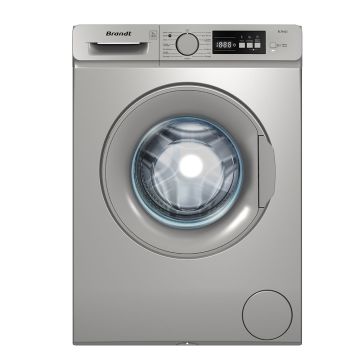 Lave Linge Frontal BRANDT BLF842S 8kg - Silver