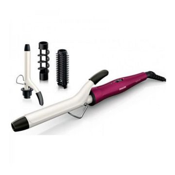 Multi-Styler HP8696/03 4en1 Rose-Blanc PHILIPS