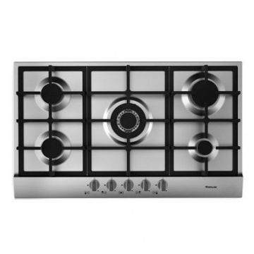 Plaque de Cuisson 5 Feux Gaz 86Cm  F4789 X- Inox FOCUS