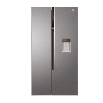 Refrigérateur Side By Side HOOVER  500L  HHSWD918F1XK X Silver