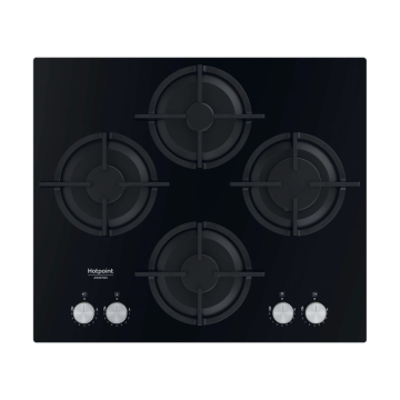 Plaque de Cuisson Encastrable ARISTON AGS-61S-BK 4 Feux 60cm - Noir