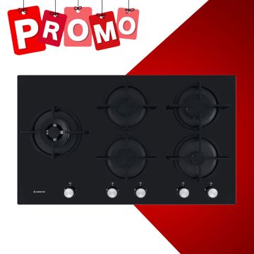 Plaque de Cuisson ARISTON AGS 92S/BK -90CM-5 Feux - Noir