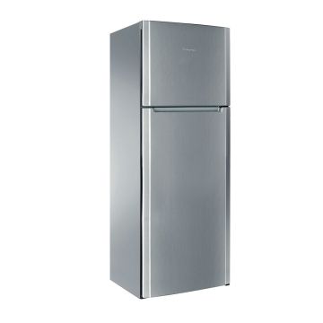 Réfrigérateur  ARISTON Double Portes -Inox-385L-70 CM -NO FROST