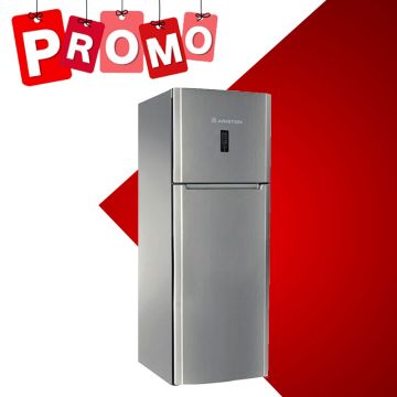 Réfrigérateur  ARISTON Double Porte Inox-456L-70 cm -NO FROST