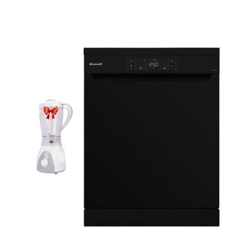 Lave vaisselle BRANDT 14 Couverts Avec afficheur DFH147TB Noir + Blender GALAXY Gratuit