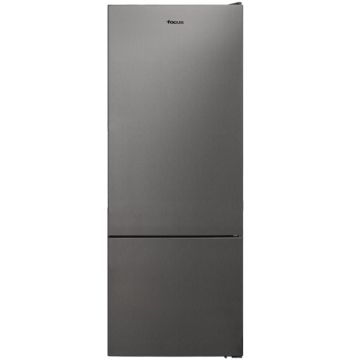 Réfrigérateur Combiné FOCUS F4870X 483L NoFrost Silver