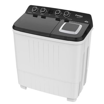 Machine à Laver Semi Automatique BIOLUX DT121W 12Kg Blanc + Fer à Repasser Gratuit