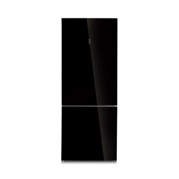 Réfrigérateur Combiné CANDY CCGT580FB  442 Litres Noir Miroir