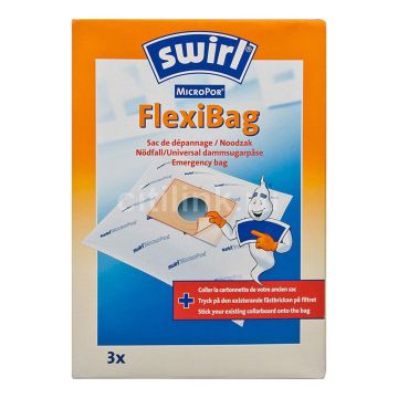 Lot De 3 Sacs Aspirateur Flexibag SWIRL 