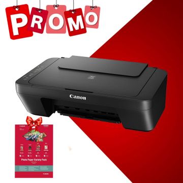  Imprimante Multifonction Canon PIXMA MG2540S Couleur - Noir + Rame papier photo CANON Gratuite