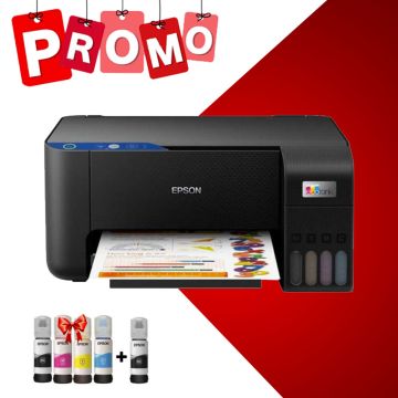 Imprimante à Réservoir Intégré EPSON ECOTANK L3211 3En1 Couleur+ 5 Bouteilles Gratuites 