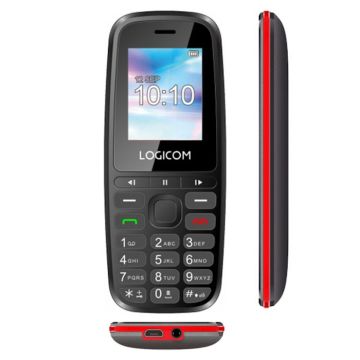 Téléphone Portable LOGICOM P 197E - Rouge