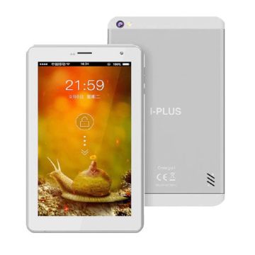 Tablette IPLUS OMEGA  7 POUCES  Silver +Etui  En Silicone + Film De Protection+ Casque Filaire