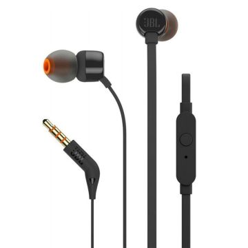 Ecouteurs Intra Auriculaire Filaire JBL T110  Noir