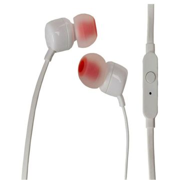 Ecouteurs Intra Auriculaire Filaire JBL T110 Blanc 