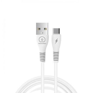  Câble  de Charge WUW  X163 USB Vers Type C  Blanc 