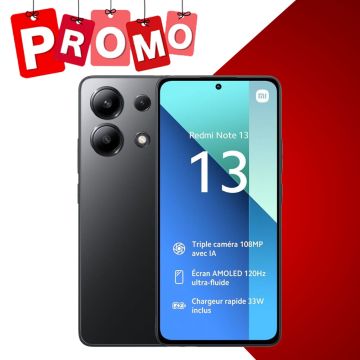 Smartphone XIAOMI REDMI NOTE 13 6GO 128GO Black 