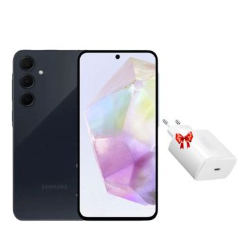 Smartphone SAMSUNG  GALAXY A35 8GO 128GO Black + Chargeur Secteur 45W Offert