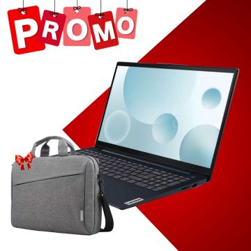 PC Portable LENOVO IdeaPad 3 15IAU7 i3 12ème Gén 8Go 256Go SSD - Bleu + Sacoche LENOVO Gratuite  