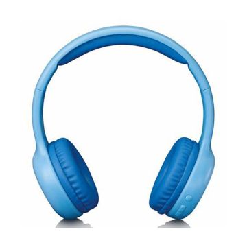 Casque Bluetooth LENCO Pliable pour Enfants Bleu