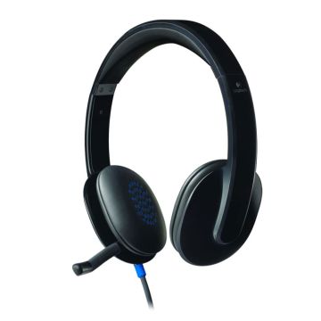 Casque Micro LOGITECH USB HEADSET H540 Noir