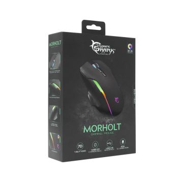 Souris Gamer Filaire WHITE SHARK GM-9009 MORHOLT  Noir